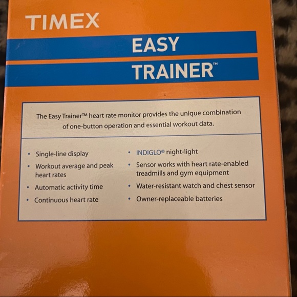Timex Easy Trainer Heart rate monitor- NWT’s - Picture 4 of 6